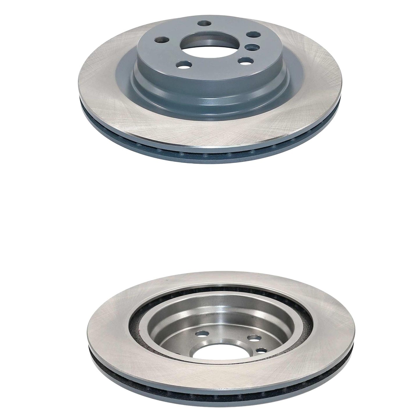 Rr Coated Disc Brake Rotors & EPS Brake Pads For BMW X2 28i 2.0L 2018 2020 2023