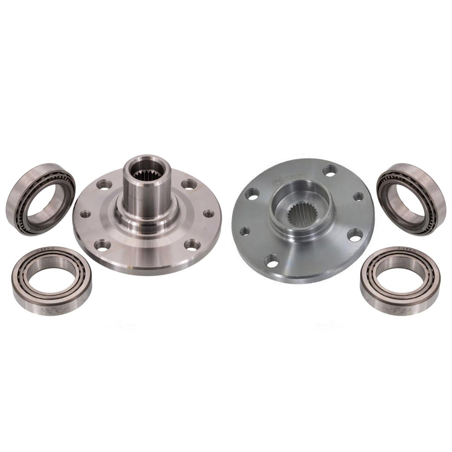 Front Left & Right Hub And Wheel Bearing Repair Kit for Kia Rios 2001-2002
