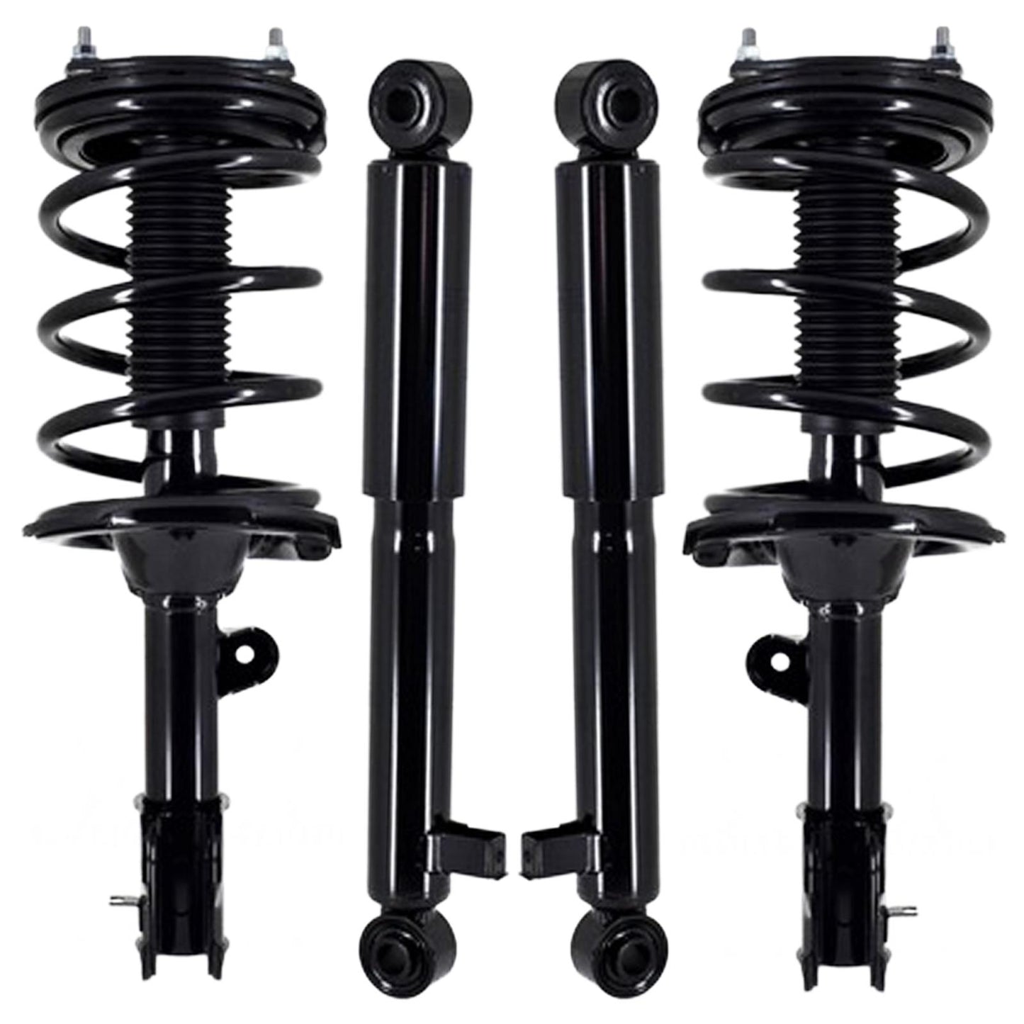 Front Coil Spring Struts and Rear Shocks for Hyundai Santa Fe AWD A/T 2007-2009