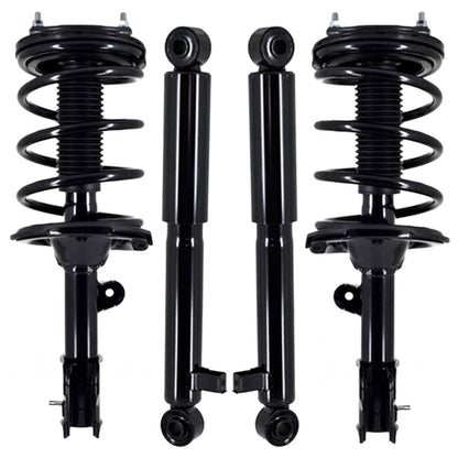 Front Coil Spring Struts and Rear Shocks for Hyundai Santa Fe AWD A/T 2007-2009