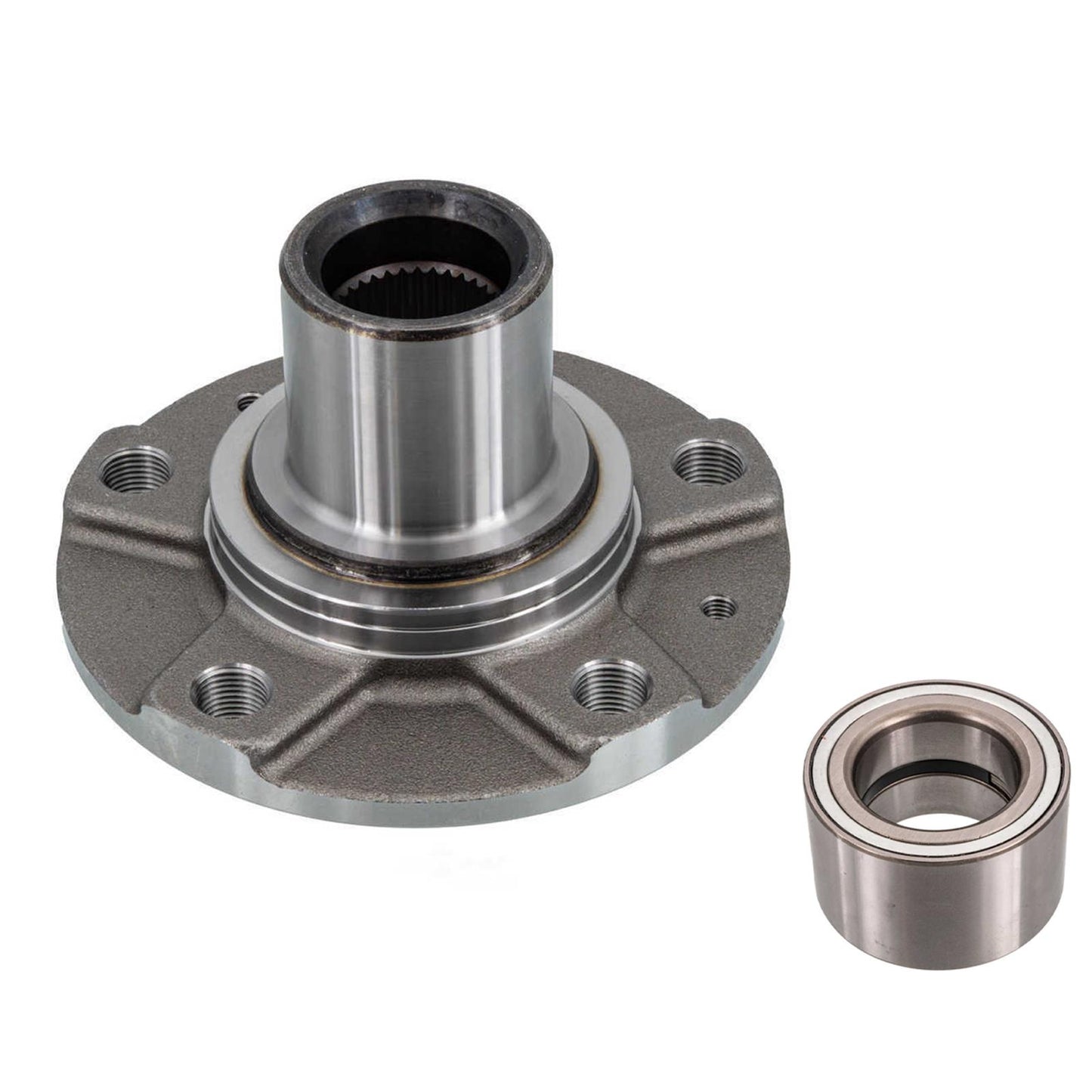 Front Wheel Hub & Hub Bearing 2pc Kit for Ram Promaster 1500 2500 3500 2014-2024