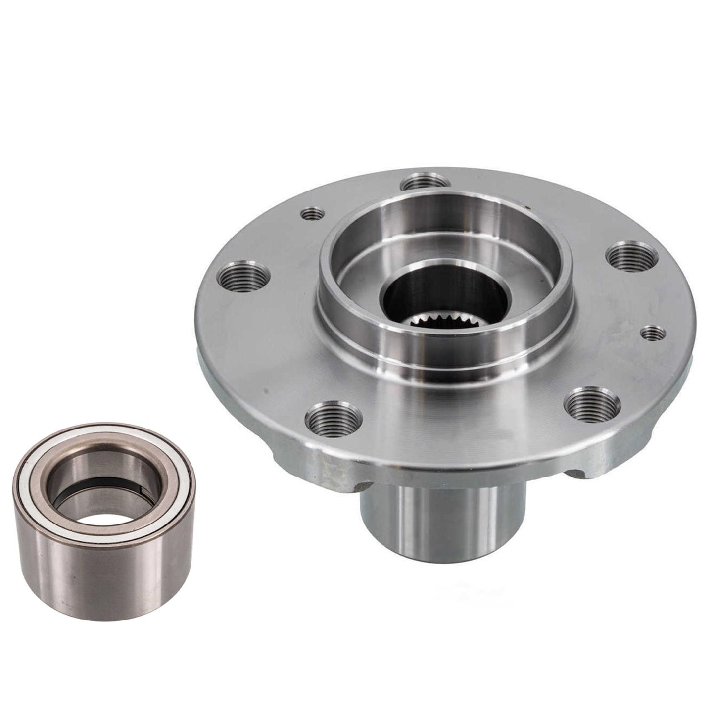 Front Wheel Hub & Hub Bearing 2pc Kit for Ram Promaster 1500 2500 3500 2014-2024