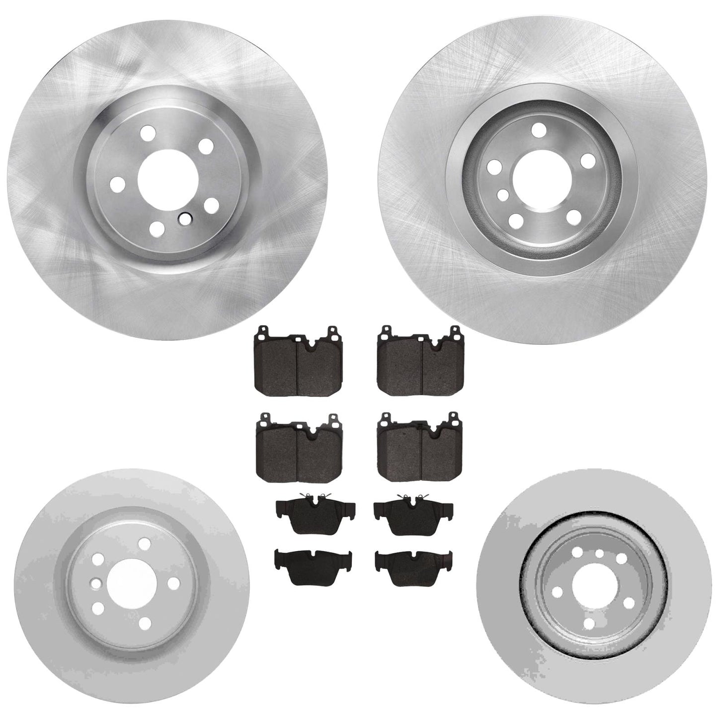 F&R Disc Brake Rotors & Disc Brake Pads for Clubman John Cooper Works All4 20-24