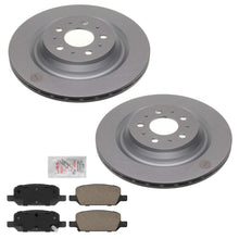 Rear Disc Brake Rotors & Pads for Tesla Longe Range Model Y 2020 2022 2024 - Photo 1