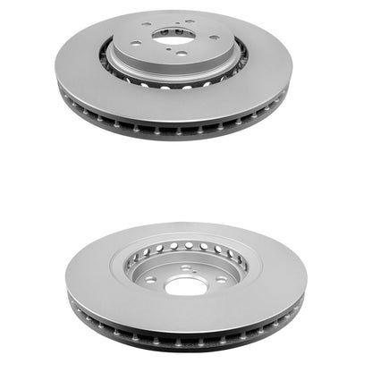 Front Coated Disc Brake Rotors & Brake Pads for Lexus NX250 NX350 2022 2023 2025