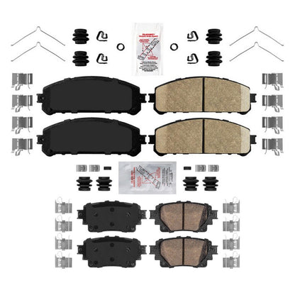 Front and Rear AME Ceramic Disc Brake Pads for Lexus NX250 NX350 2022 2024 2025
