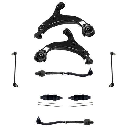 Frt Coil Spring Struts Control Arms Tie Rods for Hyundai Veracruz 2007 2010 2012