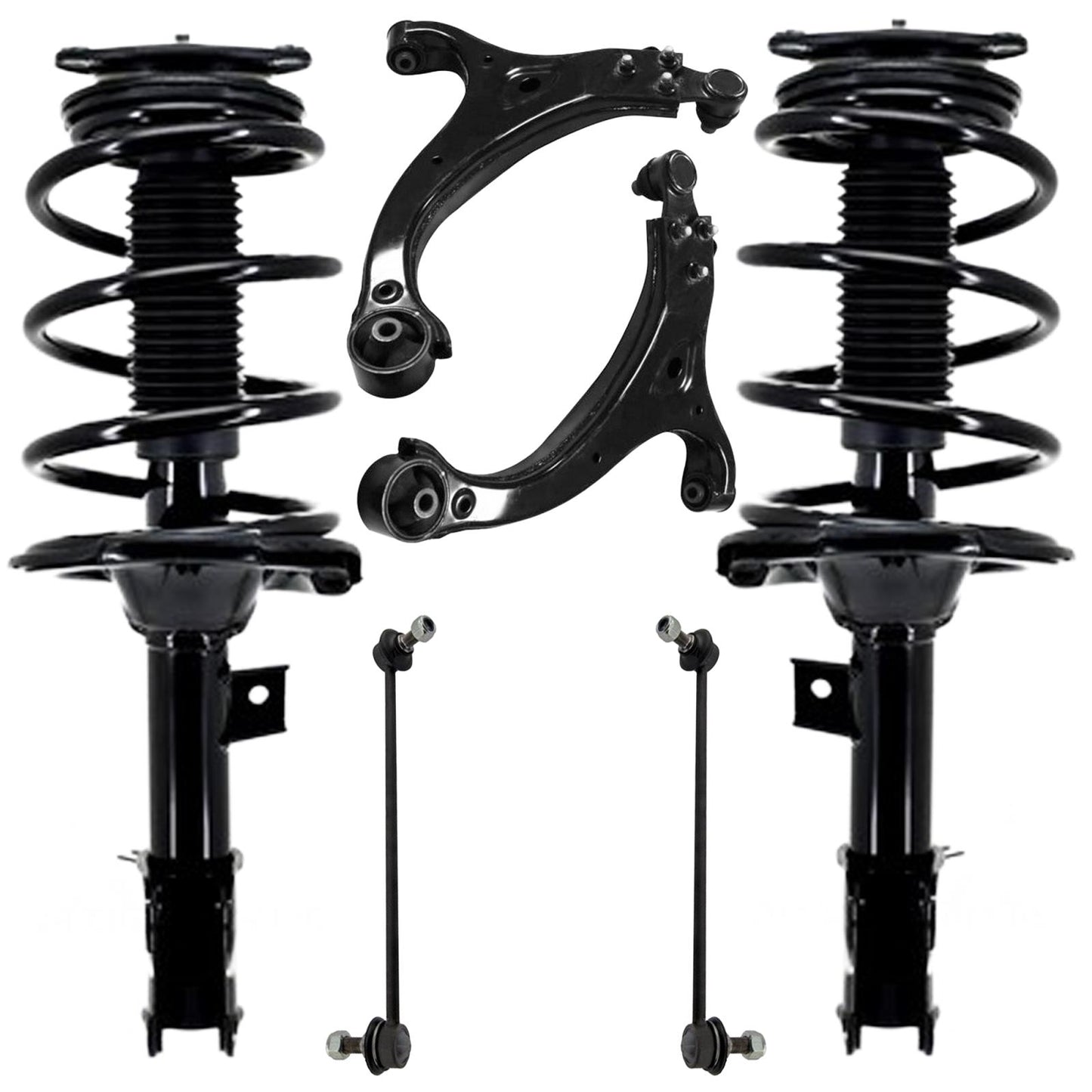 Frt Coil Spring Struts Control Arms Sway Bar Lnk for Hyundai Veracruz 2007-2012