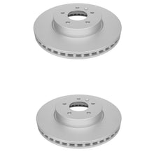 F Coated Disc Brake Rotors Brake Pads for Cadillac ATS Dual Piston Caliper 13-19