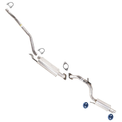 Weld On Muffler Resonator Exhaust for Front Wheel Drive KIA Sorento EX LX 16-20