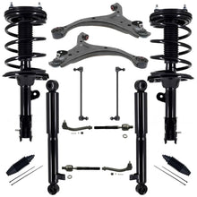 Frt Coil Spring Struts Control Arms Tie Rods for Hyundai Santa Fe AWD A/T 07-09