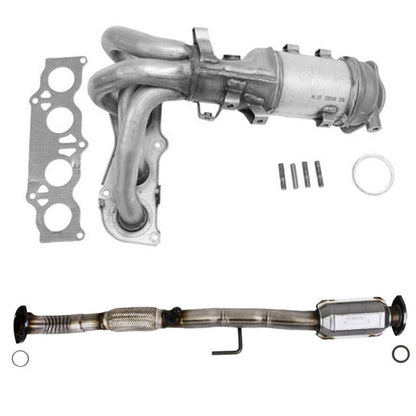 Manifold Catalytic Converter W Rear for Toyota Camry 07-09 2.4 W/ ULEV Emissions