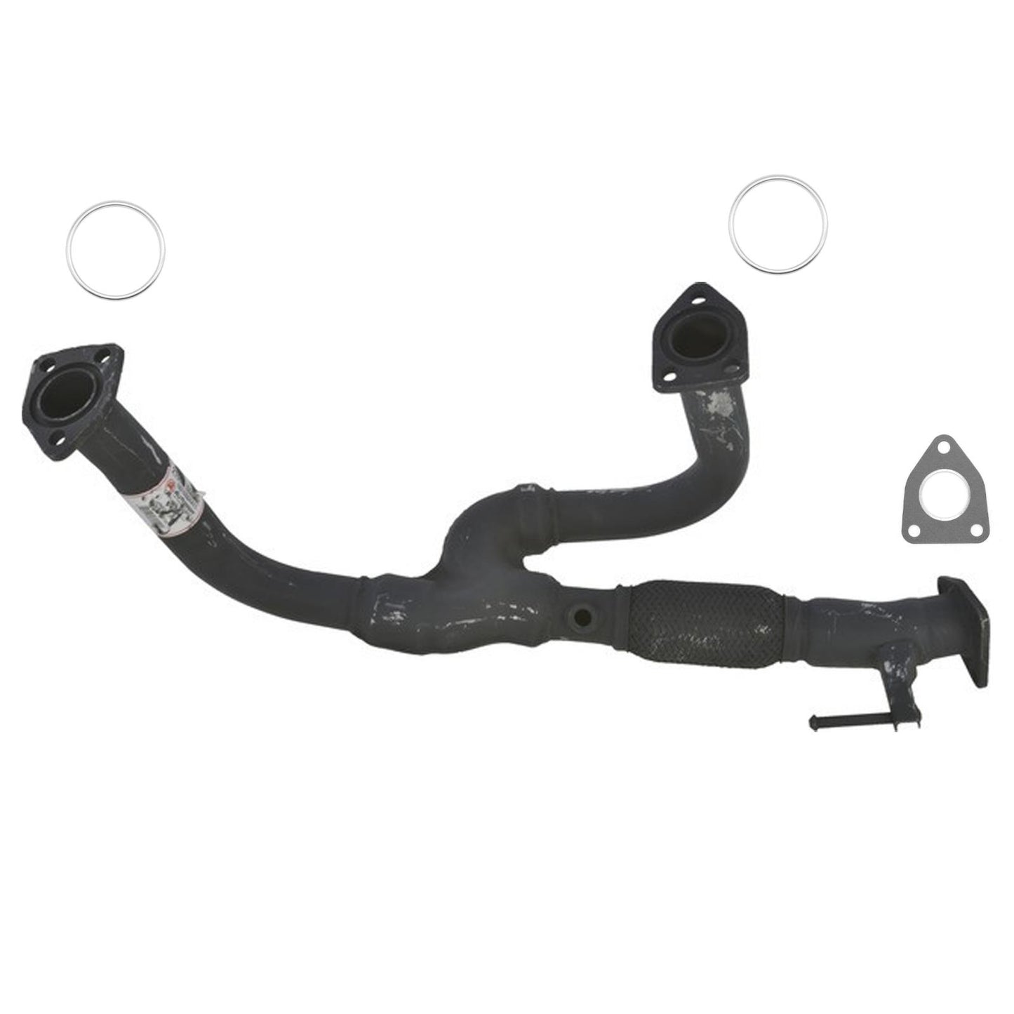 Front Y Engine Exhaust Pipe W/ Gaskets for Honda Odyssey 2002 2003 2004