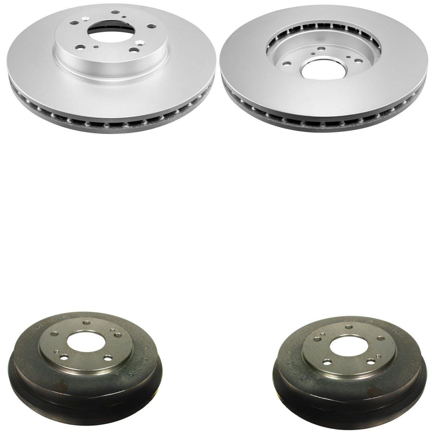 Brake Rotors Drums Brake Shoes Springs Cylin for Honda Accord 03-07 2.4L DX LX