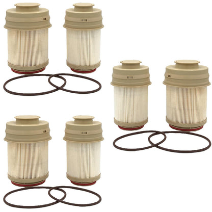 3 High Efficiency 3 Micron Fuel Filter for 2025 2026 Ram 2500 6.7L Turbo Diesel