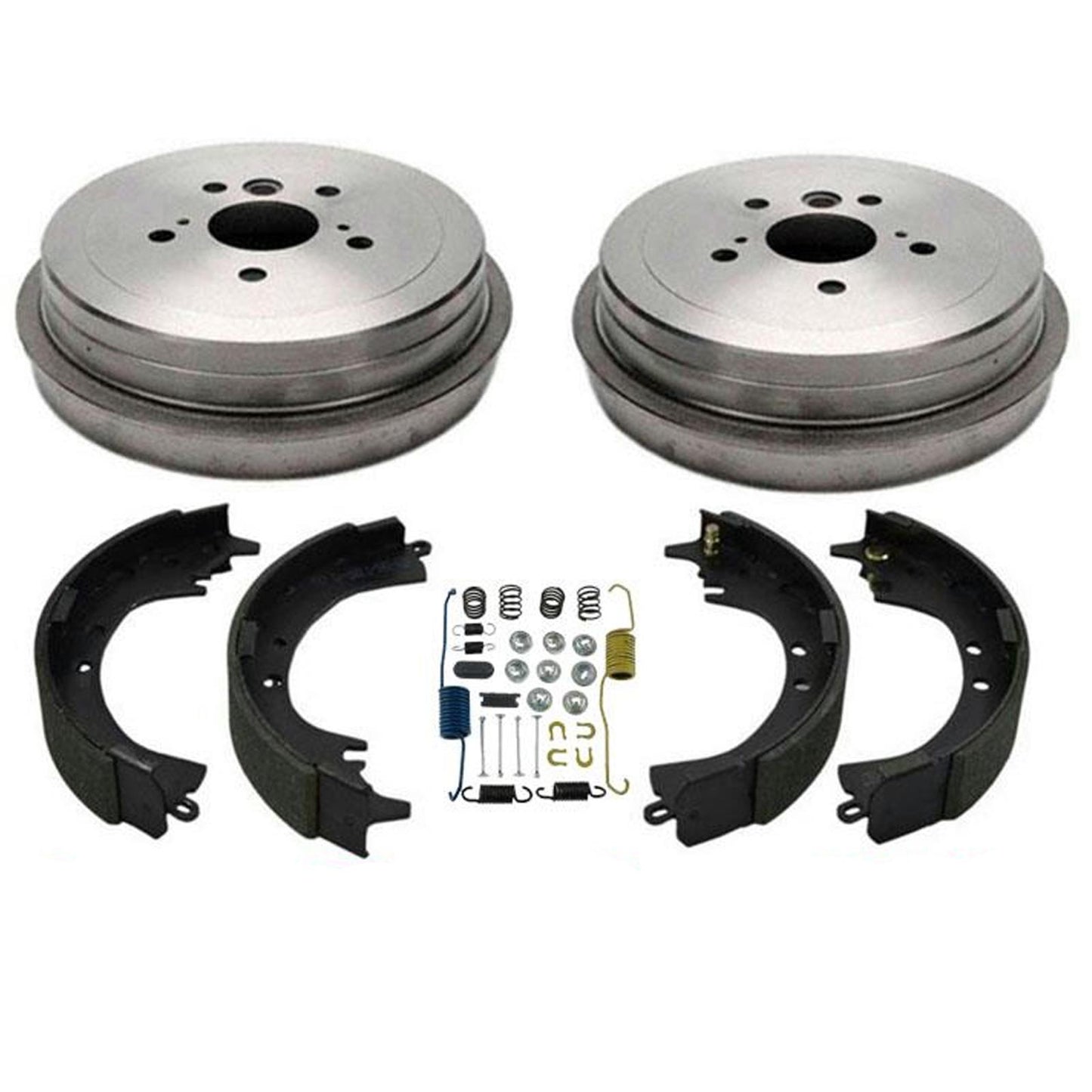 Construido en Japón sólo 02-06 para Toyota Camry 2.4L Tambores y zapatas de freno trasero 4 piezas