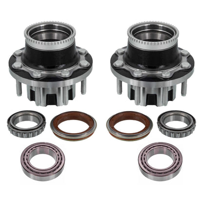2 Rear Hub and Bearing Assembly for Ford F250 Super Duty 17 2018 2020 2022 2024