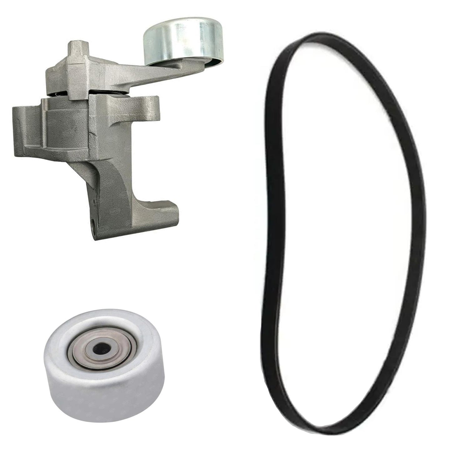 Belt Tensioner & Pulley with Belt Kit for Toyota Tacoma 2.7L 2007-2011 With A/C