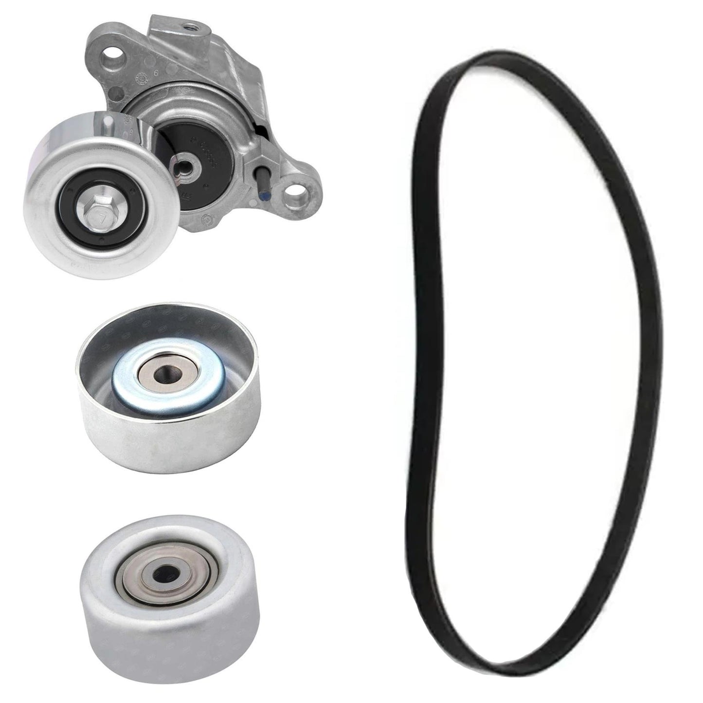 Belt Tensioner & Pulley with Belt Kit for Toyota Tacoma 3.5L 2016 2017 2023