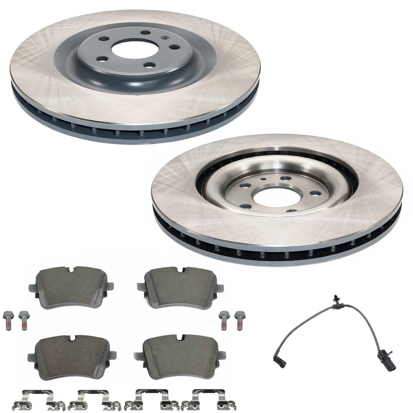 Rear Disc Brake Rotors EPS Brake Pads for Audi A6 Quattro A7 Sportback 19-2025
