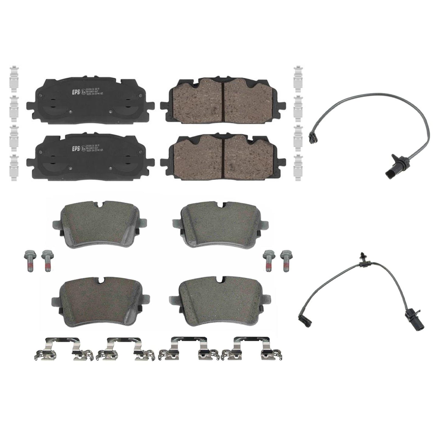 Front & Rear EPS Brake Pads Sensors for Audi A6 Quattro A7 Sportback 2019-2025