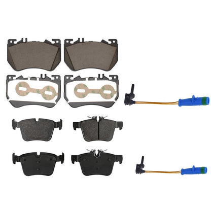 Front & Rear Disc Brake Pad For Mercedes Benz C300 AMG Coupe Sport Package 22-23