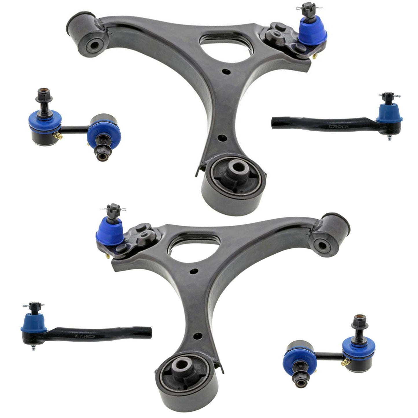 Front Control Arms Greaseable for Honda Civic 1.8L 2006 2008 2009 2010 2011