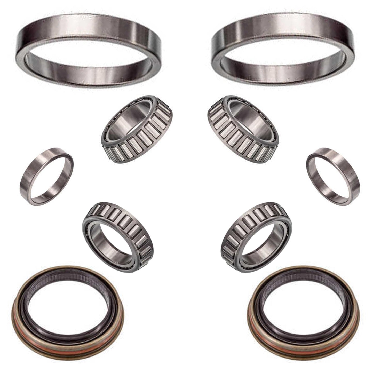 2 Rear Wheel Bearing Race Seal Kit For Ford Transit 150 250 350 350HD 2015 2023