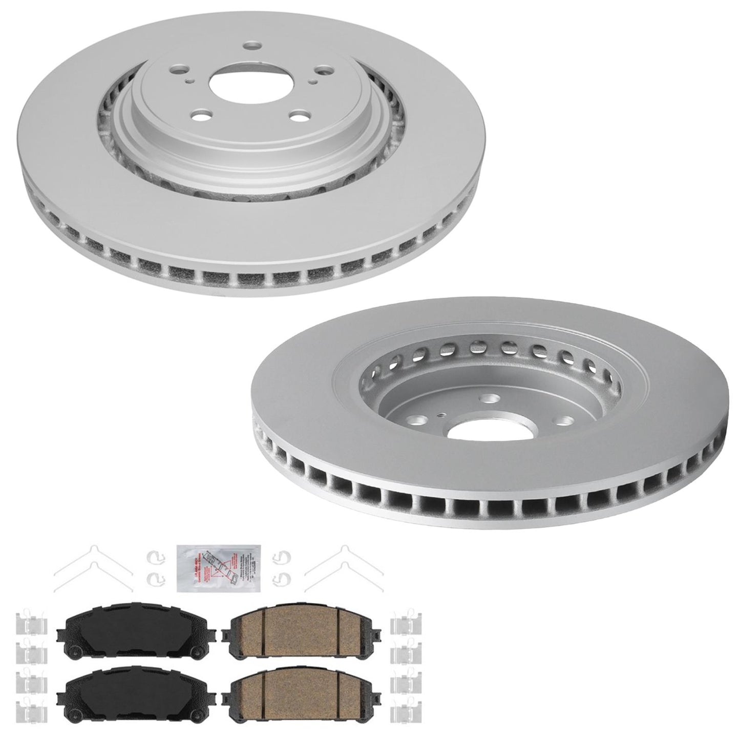 Front Disc Brake Rotors Ceramic Pads For Toyota Highlander 2020 2021 2022 2025