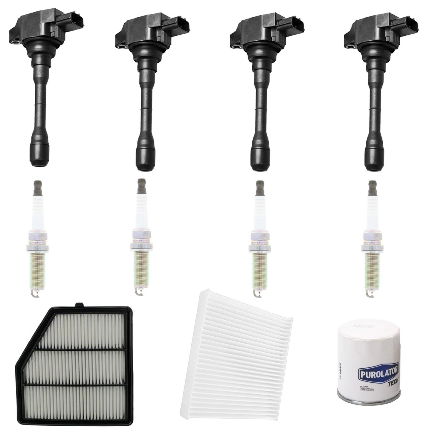 Ignition Coil Iridium Spark & Filters For Nissan Altima 2.0L 2019 2021 2023 2024