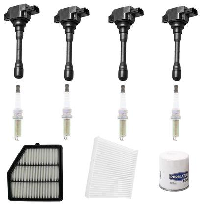 Ignition Coil Iridium Spark & Filters For Nissan Altima 2.0L 2019 2021 2023 2024