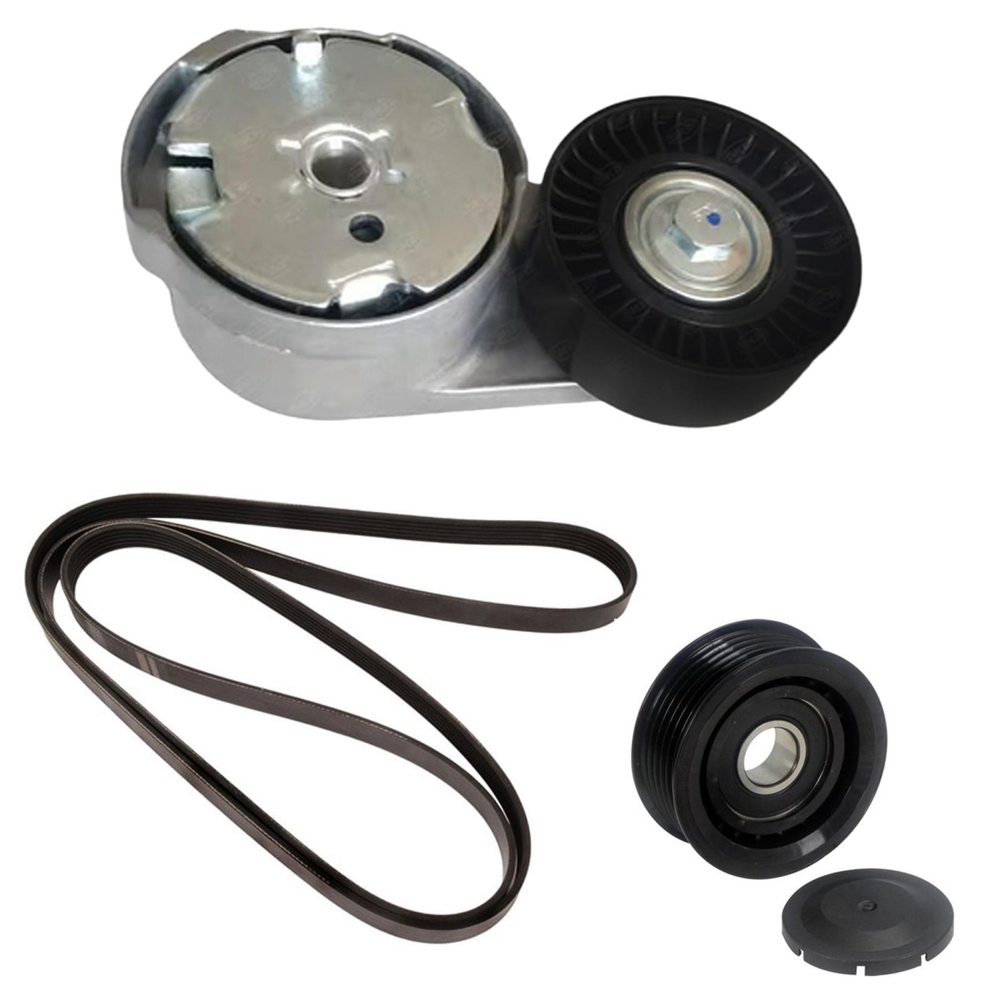 Belt Tensioner Pulley Serpentine Eng Belt for Jeep Grand Cherokee 3.6L 2016-2021