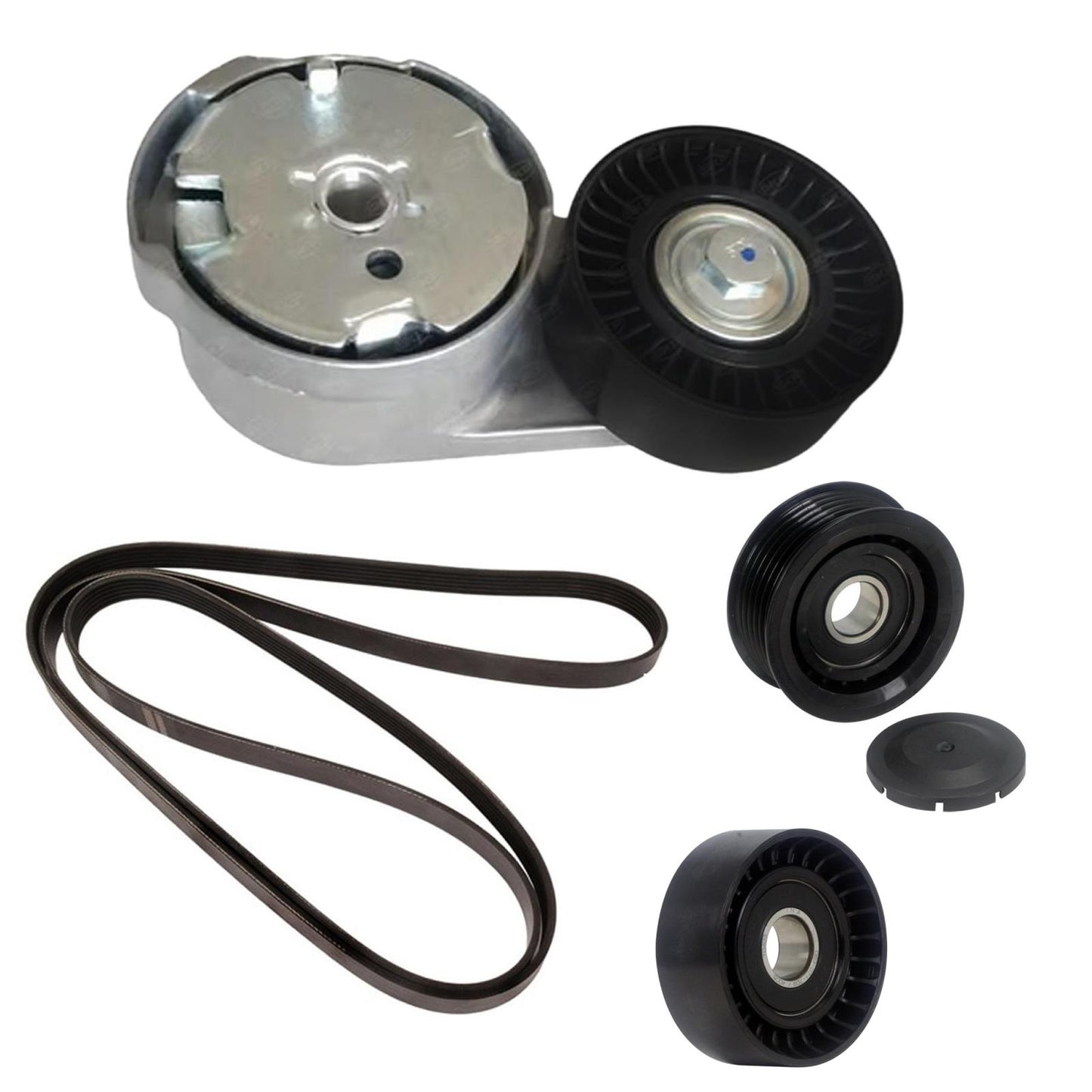 Belt Tensioner Pulley Engine Belt for Ram Promaster Van 1500 3.6L W/O A/C 22-25