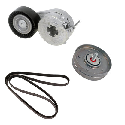 Belt Tensioner Pulley Engine Belt for Audi A4 Sedan 2.0L 2009 2010 2011 2012