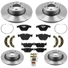 Disc Brake Rotors R90 Pads For BMW 328i 2010-2011 Rear Wheel Drive Coupe Sedan