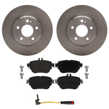 Rear Coated Disc Brake Rotors & Pads for Mercedes Benz E350 2020 2021 2022 2023 - Photo 1