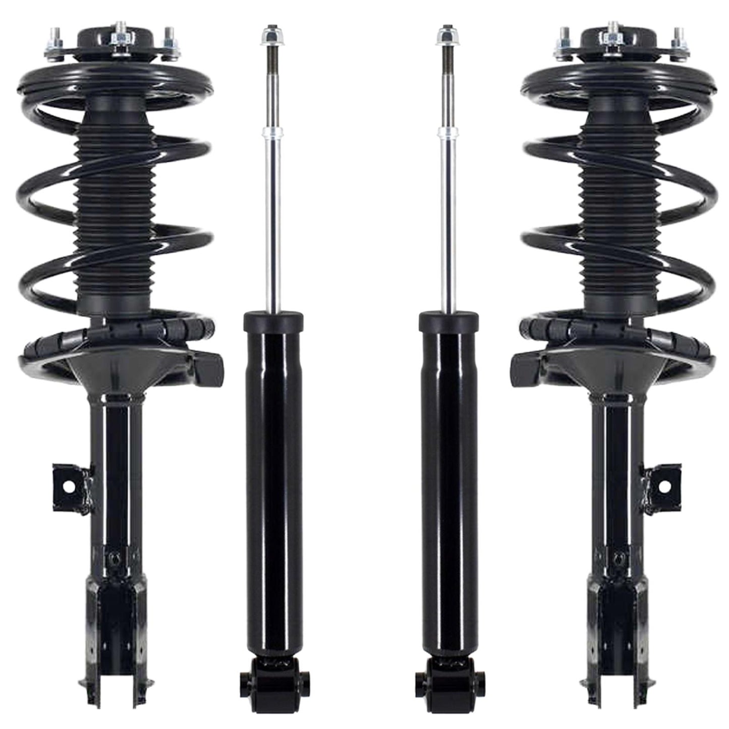 Front Struts & Rear Shocks For Misubishit Outlander 2007 2012 2013 W/3RD ROW