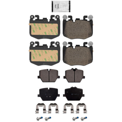 Front Rear Disc Brake Pads Euro R90 Certified for BMW 330i 2019-2026 W/ 348MM