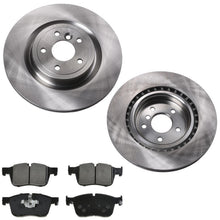 325MM Rear Brake Rotors & EPS Brake Pads For Jaguar XE 2017 2018 2019