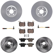 Coated Disc Brake Rotors & Pads for Mercedes Benz GLC300 2019-2023 W 342MM Rotor