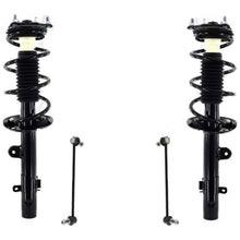 Conjunto de puntales de resorte helicoidal completo delantero para Honda CR-V 2017-2022 4 piezas