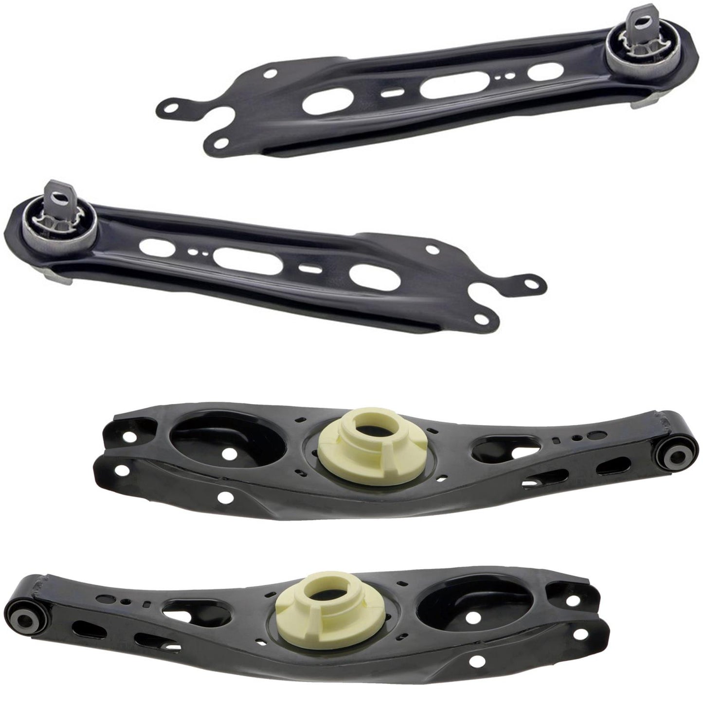 Mevotech Trailing Arms Lower Control Arms W Bushings For Chevrolet Equinox 18-24