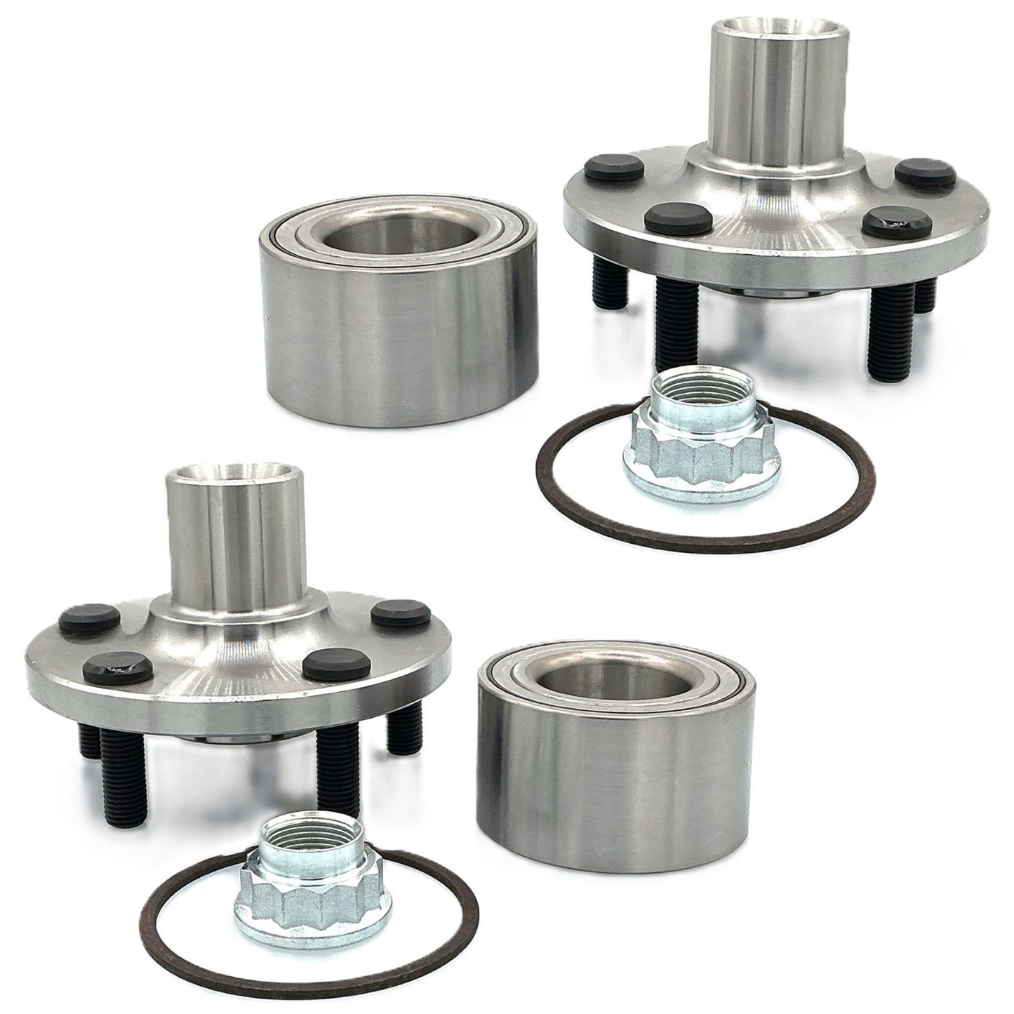 2 Front Hub & Hub Bearing Kit for Scion tC TC 2005 2006 2007 2008 2009 2010