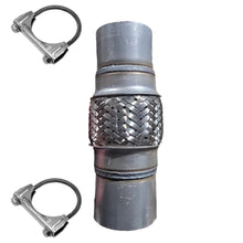 2.5 x 8 Heavy Duty Stainless Steel Exhaust Flex Pipe HD Flex Pipe Double-braided