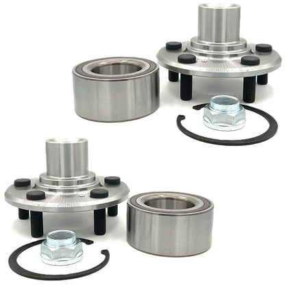 2 Front Hub & Hub Bearing Kit for Honda Odyssey 2005 2006 2007 2008 2009 2010