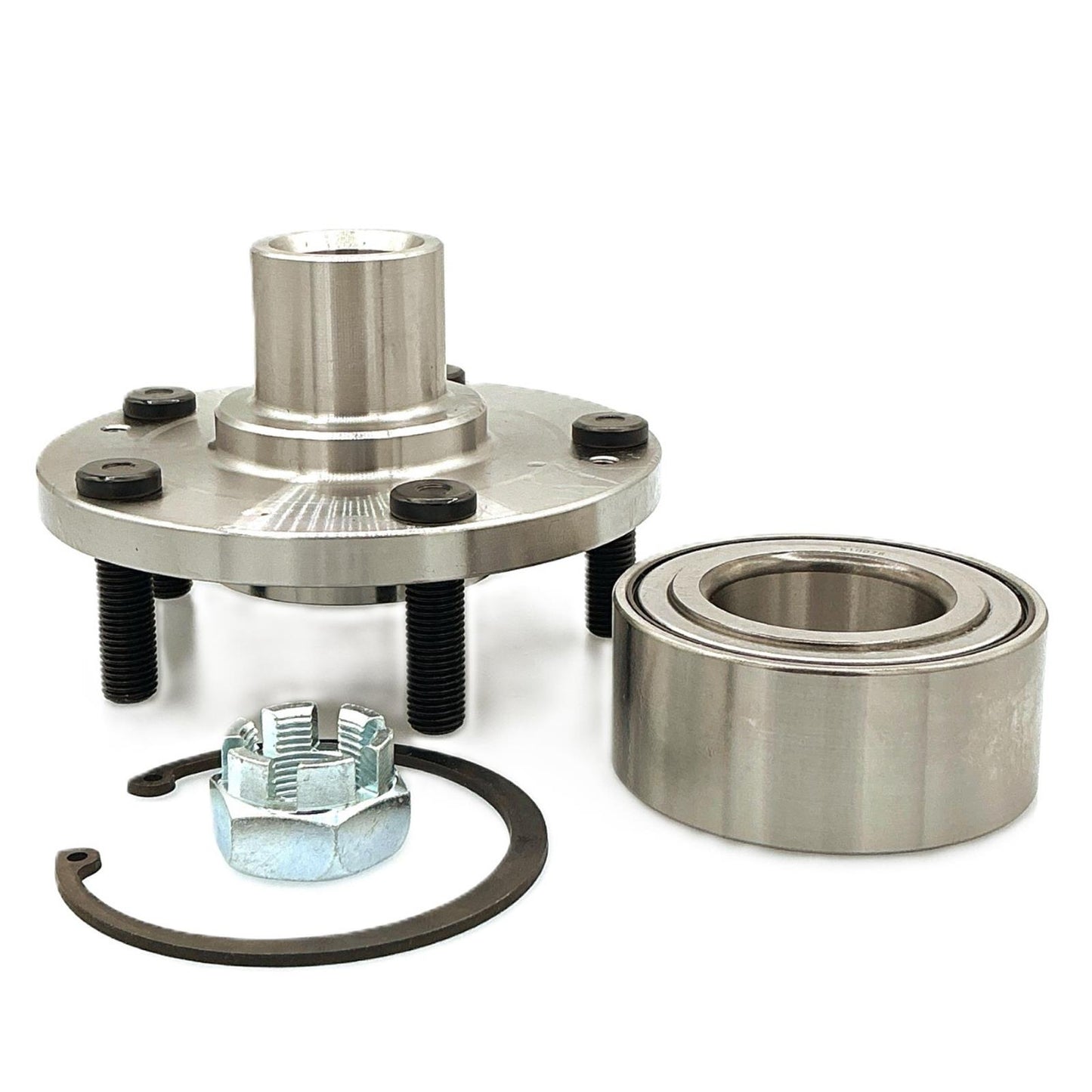 Front Hub & Hub Bearing Kit for Hyundai Tiburon 2.7L Engine 2003 2004 2007 2008