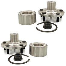 Front Wheel Hub & Hub Bearing for Front Wheel Drive Toyota Highlander 2.7L 10-18