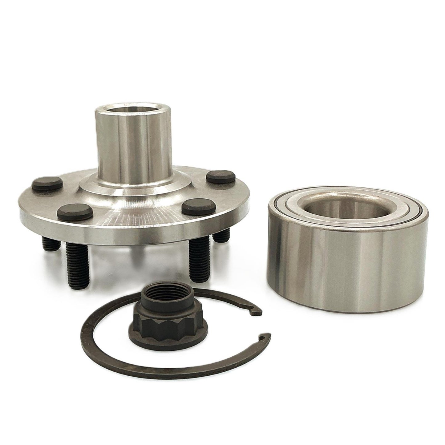 Front Wheel Hub & Hub Bearing for Front Wheel Drive Toyota Highlander 2.7L 10-18