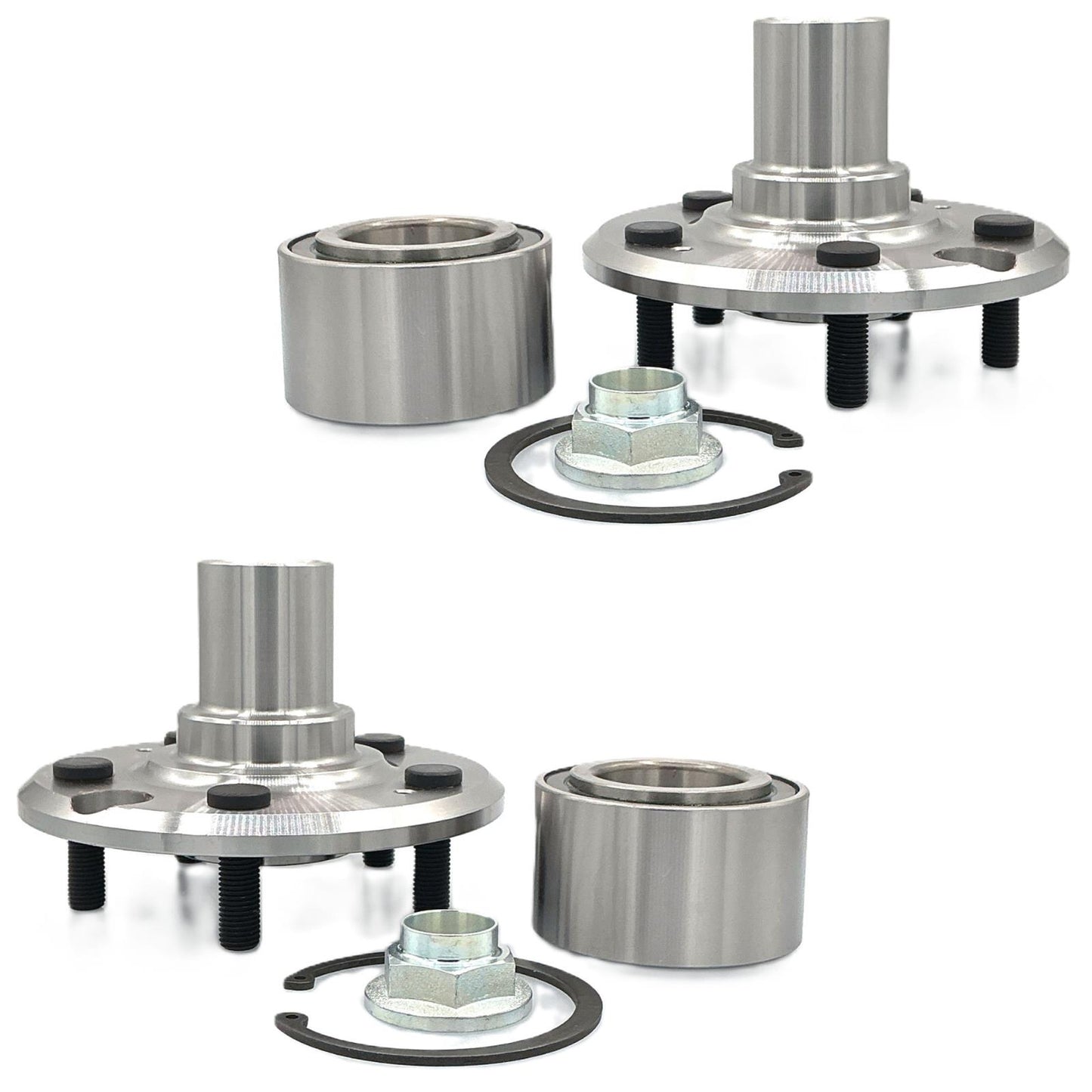 2 Rear Hub & Hub Bearing Kit for Lexus LS400 1993 1995 1998 2000 Rear