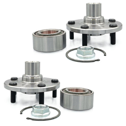 2 Front Hub & Hub Bearing Kit for Toyota Rav4 1996 1997 1998 1999 2000